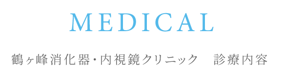 鶴ヶ峰消化器・内視鏡クリニック　診療内容